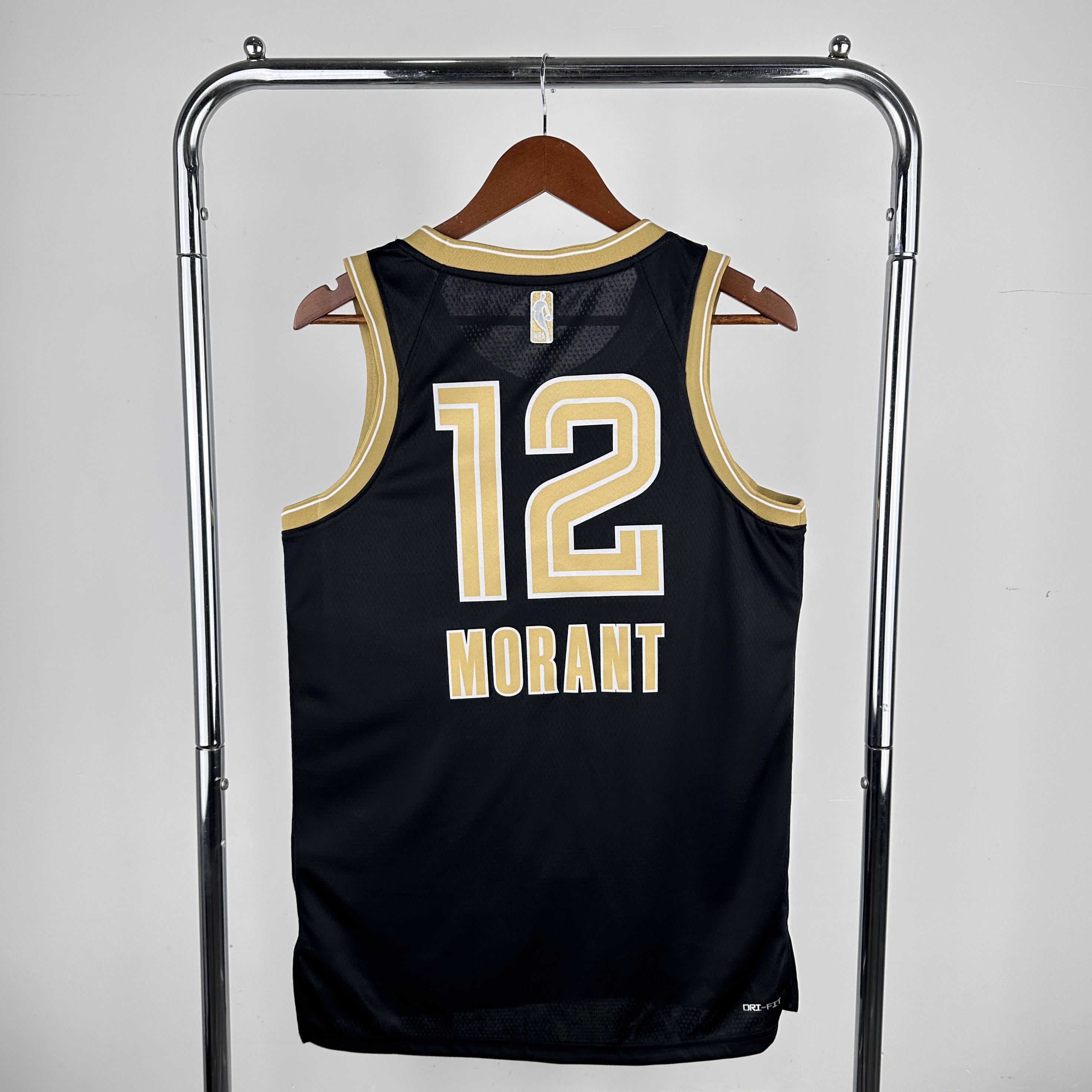 Men Memphis Grizzlies #12 Morant Black Seasons Glory Edition Nike 2024 NBA Jersey->dallas mavericks->NBA Jersey